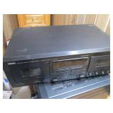 Yamaha dual tape deck...