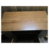 Entertainment shelf, top is 32 x 16...