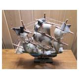 Vintage Mayflower ship model...