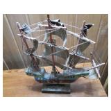 Vintage Mayflower ship model...