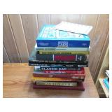 Lot of hard cover books...