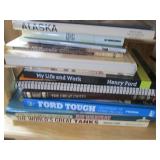 Lot of books and cigar boxes...