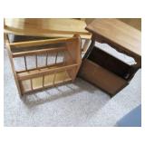 2 woodagazine racks...