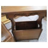 2 woodagazine racks...