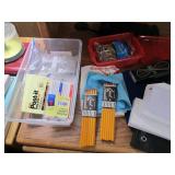 Lot of office supplies...