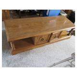 Low coffee table, top measures 60 x...