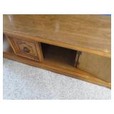 Low coffee table, top measures 60 x...