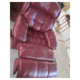 Comfy vinyl recliner...