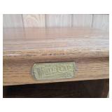 White Clad stand, top measures 18 x...