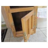 White Clad stand, top measures 18 x...