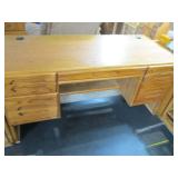 Office desk, top measures 64 x 28"...