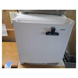 Cube shaped Kenmore mini fridge...