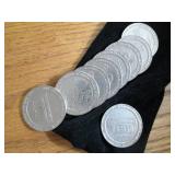 Casino coin tubs and dollartokens...