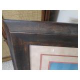 Framed Terry Redlin print...