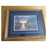 Framed Evening Shadows print...