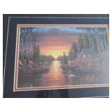 Framed Evening Shadows print...