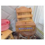 2 Stools and home decor...