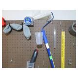 Assortment of tools hardware and br...