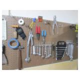 Wrenches pliers and other tools...