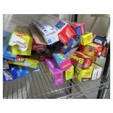 Large quantity of wax paper, trash ...