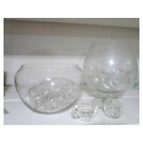 2 Punch bowls...