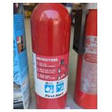 Trio of household fire extinguisher...