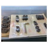 (2) Hardware storage organizers and...