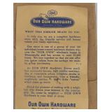 Antique door knob and hardware set ...