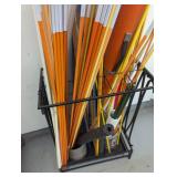 Freestanding Metal framed organizer...