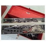 Red Metal Kennedy toolbox containin...