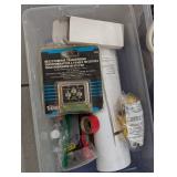 Multiple storage totes containing a...