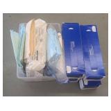 Lot of assorted absorbent supplies...