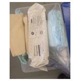 Lot of assorted absorbent supplies...