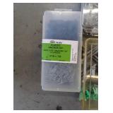 (3) hardware organizers with assort...