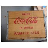 1963 and 1966 Wooden Coca-Cola end ...
