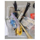 Storage bin containing a large vari...