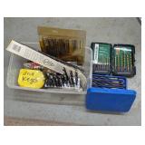 Wide variety of drill bits...