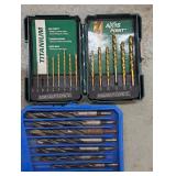 Wide variety of drill bits...