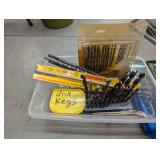 Wide variety of drill bits...