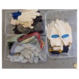 (3) storage Bins containing a varie...