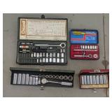 Assortment of misc socket sets *may...