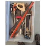 Under bed storage tote with a varie...