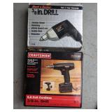 Craftsman 6.v 3/8" single speed rev...