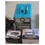 Lot of assorted battery chargers an...