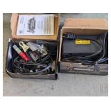 Lot of assorted battery chargers an...
