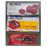 (2) New in box "6-pack" shop style ...