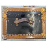 Vulcanized Fiber footlocker storage...