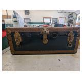 Vulcanized Fiber footlocker storage...