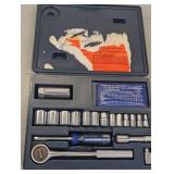 (3) assorted socket and ratchet set...