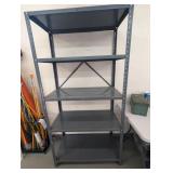 Metal 5-tier storage shelf approxim...